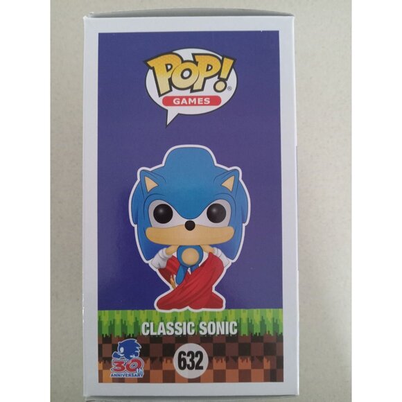Funko Pop Sonic The Hedgehog Classic Sonic # 632 Vinyl Figure - Picture 3 of 7